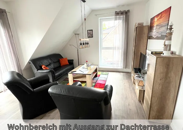 Serviced  Nautilus  Großer Balkon Einbauküche Neubau 74 Qm Free Wifi 2 Schlafzimmer * Papenburg