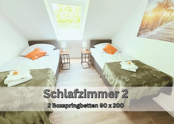 Serviced  Nautilus  Großer Balkon Einbauküche Neubau 74 Qm Free Wifi 2 Schlafzimmer Apartamento Papenburg