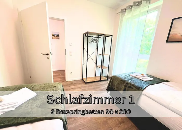 Apartamento Serviced  Nautilus  Großer Balkon Einbauküche Neubau 74 Qm Free Wifi 2 Schlafzimmer Papenburg