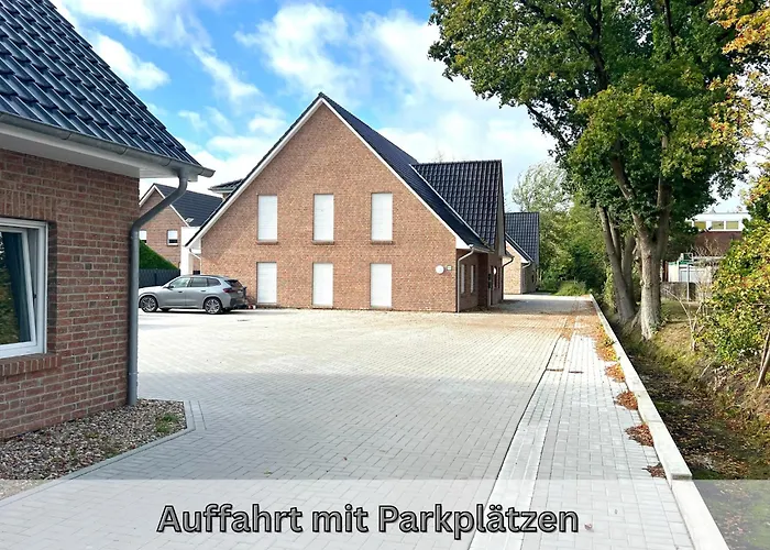 Serviced  Nautilus  Großer Balkon Einbauküche Neubau 74 Qm Free Wifi 2 Schlafzimmer Papenburg