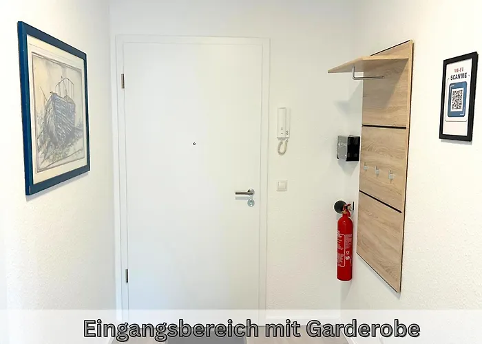 Serviced  Nautilus  Großer Balkon Einbauküche Neubau 74 Qm Free Wifi 2 Schlafzimmer * Papenburg