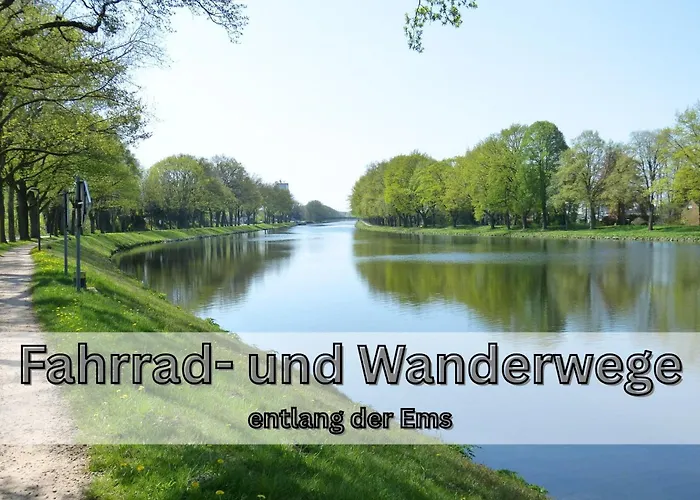 Serviced  Nautilus  Großer Balkon Einbauküche Neubau 74 Qm Free Wifi 2 Schlafzimmer Papenburg